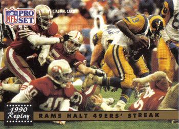 Cleveland Gary Los Angeles Rams 1991 Pro set NFL #332